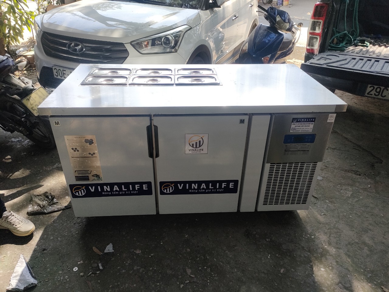 Bàn Salad 1.5m