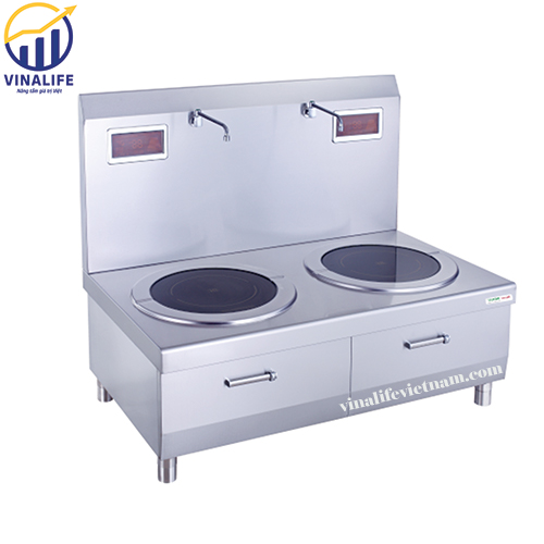 Bếp Từ Công Nghiệp Đơn 15kw Mặt Phẳng