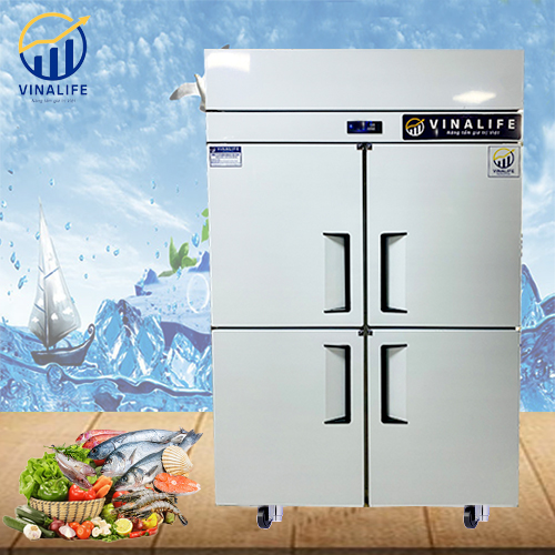 Tủ Mát 4 Cánh 1000L Vinalfe