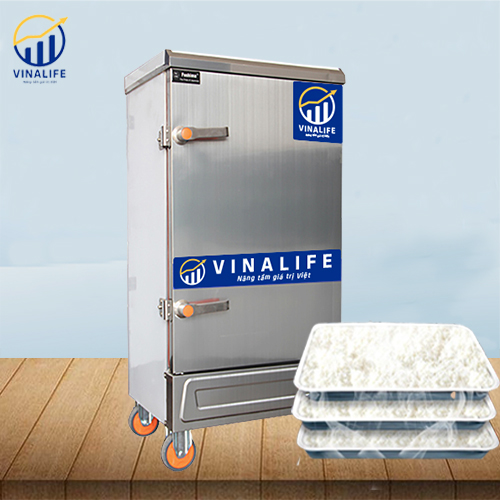 Tủ Nấu Cơm Dùng Điện 10 Khay Vinalife