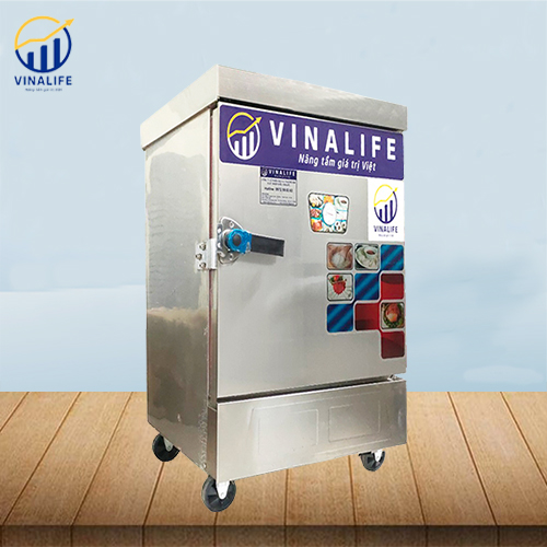 Tủ Hấp Khăn 6 Khay Dùng Điện