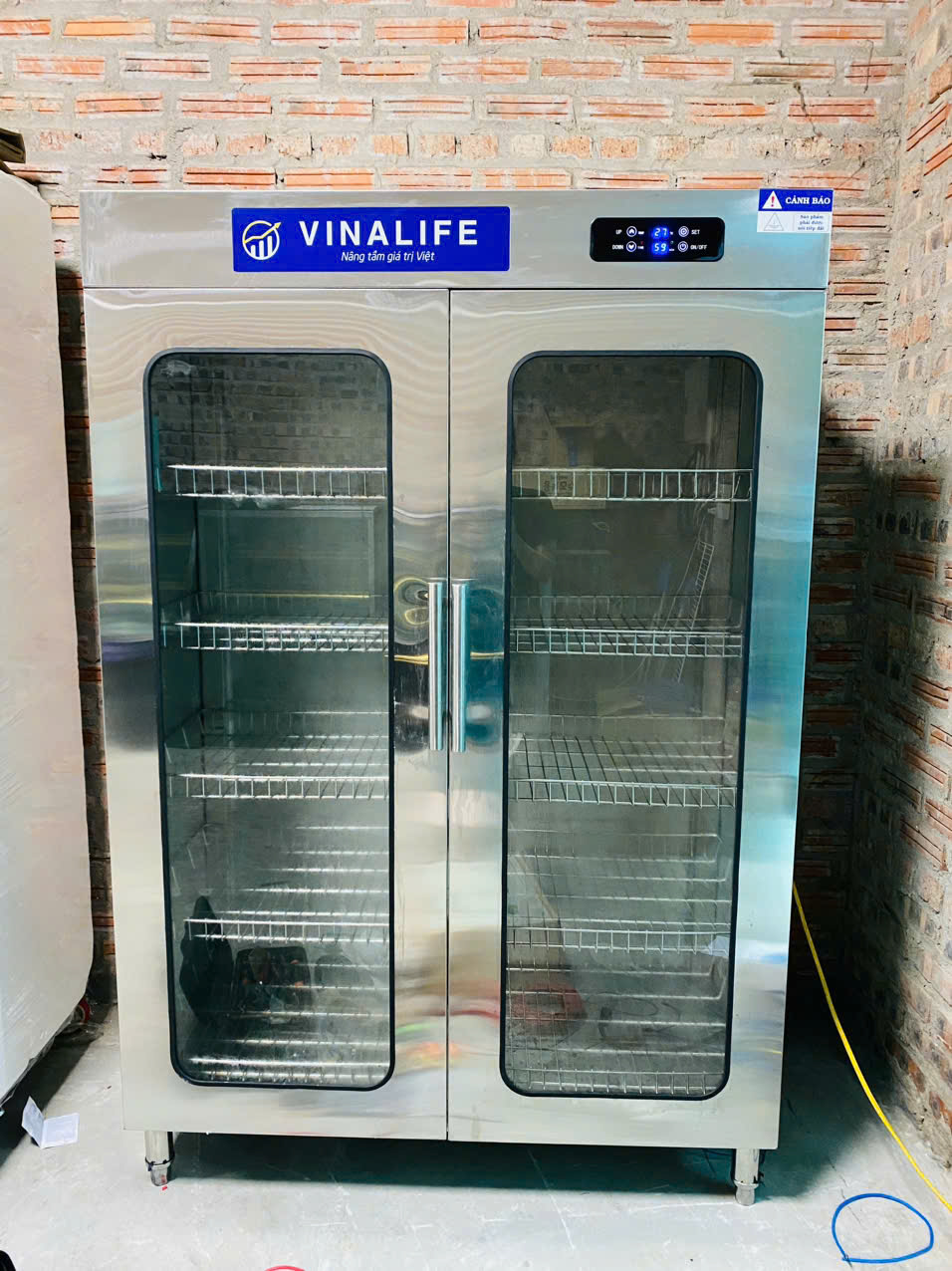 HƯỚNG DẪN SỬ DỤNG TỦ SẤY BÁT VINALIFE
