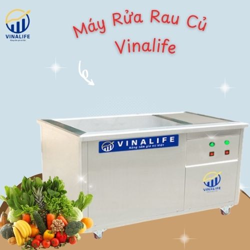 Máy Rửa Rau Củ Công Nghiệp 1.5m