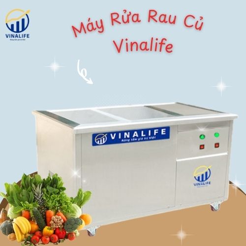 Máy Rửa Rau Củ Công Nghiệp 2m