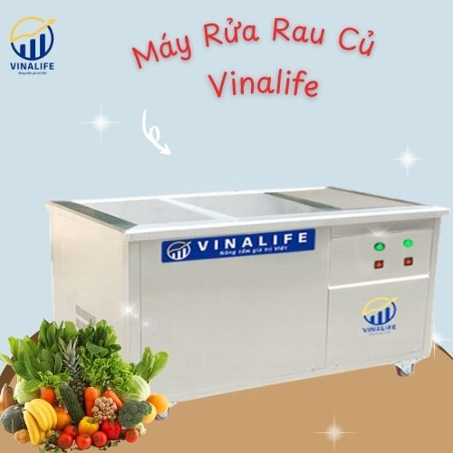 Máy Rửa Rau Củ Công Nghiệp 2.4m