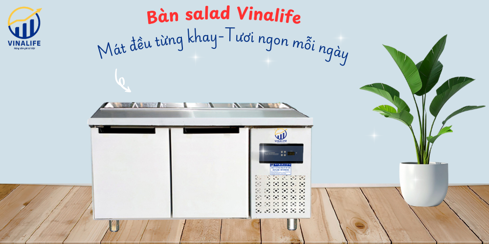 Tủ Bàn Salad 1.2m
