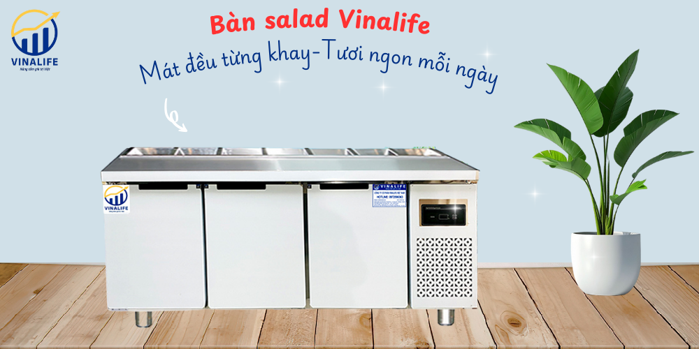 Tủ Bàn Salad 1.8m