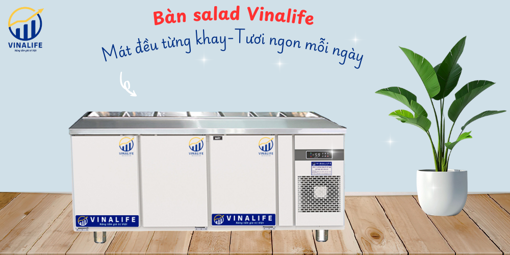 Bàn Salad 1.8m