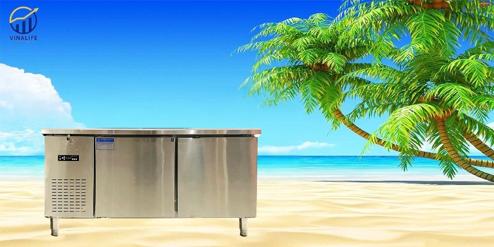 Tủ Bàn Đông Quạt Gió 2 Cánh Inox 1.2m VNL - giá rẻ&nbsp;